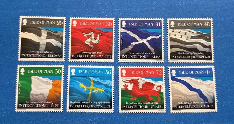 Isle Of Man Stamps, Scott 1260-1267 Complete Set MNH - Image 1 of 1