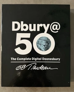 Doonesbury Dbury@50: The Complete Digital Doonesbury Comics by Trudeau Brand New - Picture 1 of 2