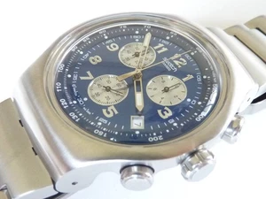 Swatch 1992 Chronograph Sirio, Model Number SCM101, Unused, Battery Replaced - Picture 1 of 10