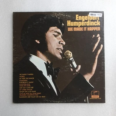 Engelbert Humperdinck Golden Love Songs LP Vinyl Album Record Pop - Image 1 of 4
