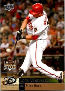 2009 Upper Deck #406 Josh Whitesell Arizona Diamondbacks Baseballkarte - Bild 1 von 2