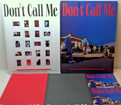 Don't Call Me (CD / Photobook , 2 Versions, w/Posters etc) Lot by Shinee ~ K-Pop Foto 1 de 4