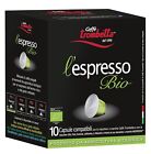 Trombetta Nespresso Organic Italian Coffee - 10 Capsules ?L?espresso Bio? Instan