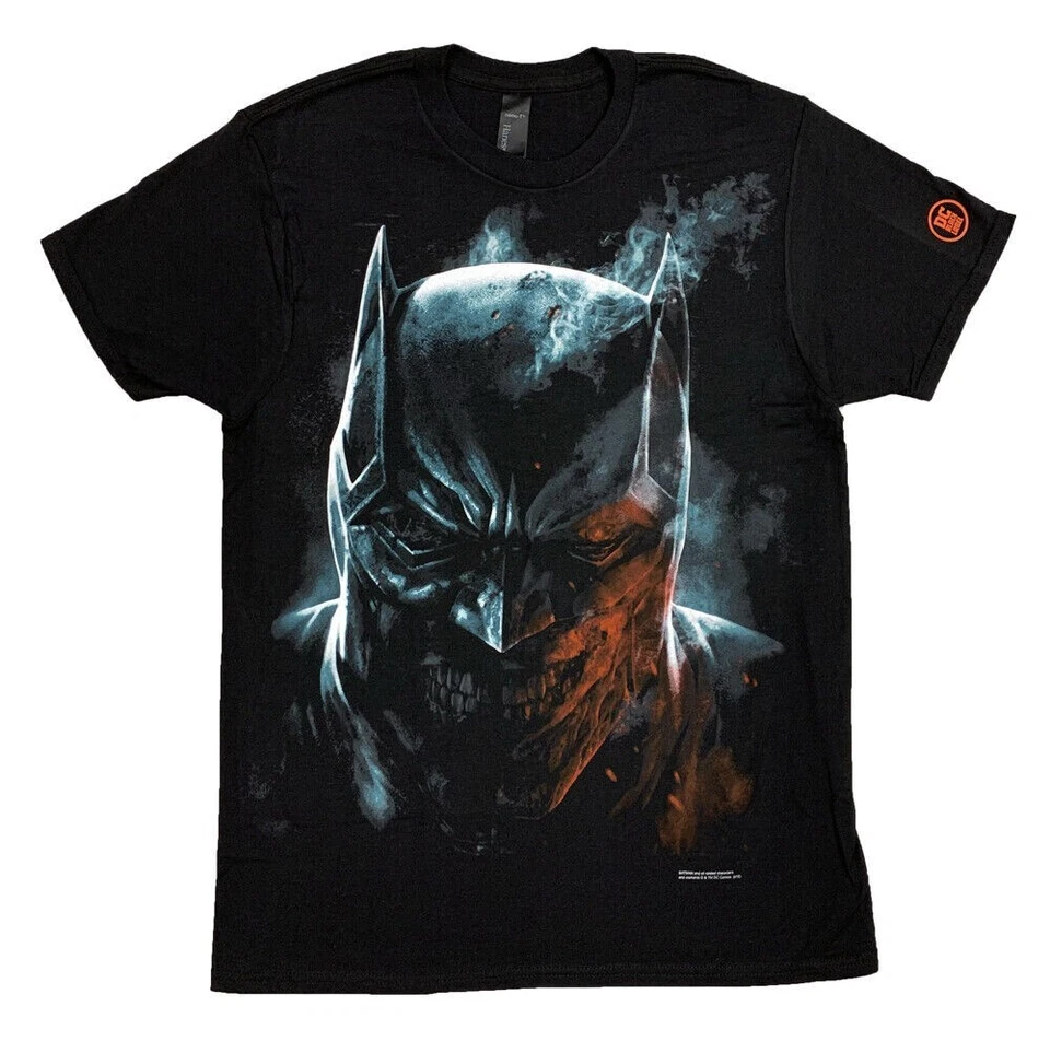 BATMAN DAMNED T-SHIRT Black DC Comics Short Sleeve Unisex Art By Lee Bermejo NEW - Image 1 of 1