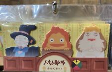 Howl's Moving Castle Sticky Note Set Calcifer Stationary Studio Ghibli New Japan