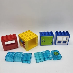 Lego Duplo Windows And Door Replacement Parts & Pieces Building Blocks Bundle - Picture 1 of 4