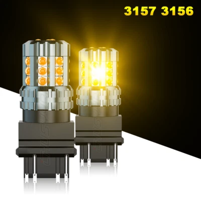 Luz de señal de giro LED brillante para Dodge Ram 1500 2500 3500 3000K ámbar 5630 SMD Foto 1 de 4
