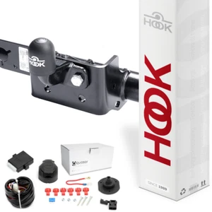 Gancio di traino fisso per Ford Ranger V 2012- + kit elettrico 13p+adattatore - Foto 1 di 8