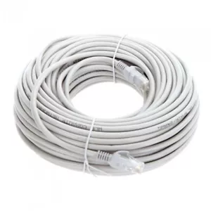 100FT Cat6 PoE IP Camera NVR Ethernet Cable Outdoor/Indoor RJ45 Jacks Cord Wire - Picture 1 of 3