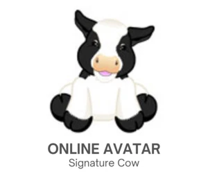 Webkinz Classic Signature Cow Pet Code Only - Picture 1 of 2