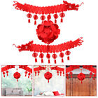 Chinese New Year Decoration Non Woven Fabric Celebration Lantern Dragon Hanging