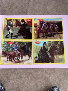 RARE ZORRO LOT OF 4 Walt Disney Jaymar Specialty #2311 Tray Complete Puzzles - Picture 1 of 14