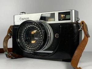 Canon Canonet analoge Sucherkamera 35 mm erstes Modell mit Tasche von JAP - Bild 1 von 15