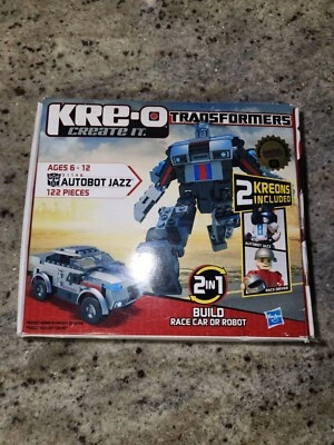 Retired KRE-O 2011 Transformers Autobot JAZZ 31146 Complete Set Rare Toy - Image 1 of 2