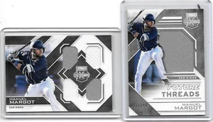 MANUEL MARGOT 2016 PANINI ELITE EXTRA EDITION LOT OF 2 DIFF. WORN JERSEYS#~RC - Picture 1 of 1