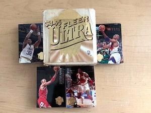1994-95 NBA Fleer Ultra Series 1 Complete 200 Basketball Cards New Open Box - Bild 1 von 2