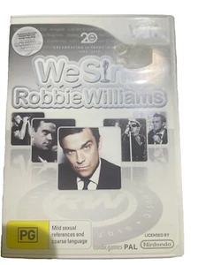 Robbie Williams We Sing Nintendo Wii PAL *Complete* Wii U Compatible - Picture 1 of 4