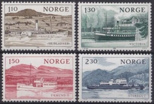 F-EX29419 NORGE NORWAY NOREG MNH 1981 BARCO MERCANTE VELEROS PAQUEBOTS BARCO.  - Imagen 1 de 1