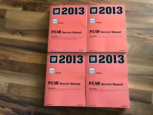 2013 CHEVROLET CRUZE Service Shop Manual Set (4)_LS LT 1LT ECO 2LT LTZ_CLEAN_VGC - Picture 1 of 6