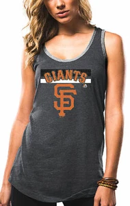 Ladies San Francisco Giants Believe In Greatness Racerback Tank Top by Majestic - Picture 1 of 3