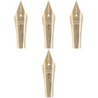 Set of 4 Calligraphy Metal Nibs Fountain Pen Tips Student Signing