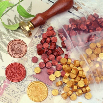 100 Stück Weinlese Siegelwachs Siegellack Stange DIY Für Siegelstempel Petschaft - Bild 1 von 4