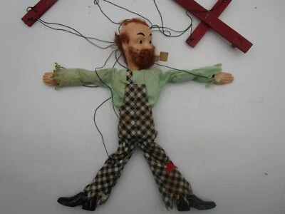 Vintage Hazelles Popular Marionettes 806-hillbilly Man - Image 1 of 4