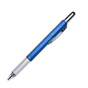 6in1 Multifunction Screen Stylus Ballpoint Pen W/Ruler Screwdriver Tool - Picture 1 of 17