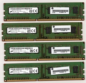 16GB / (4 x 4GB) MICRON DDR3-1600 NON-ECC 240-Pin PC3L - Picture 1 of 1