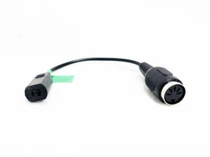 Umbaukabel Rundbuchse 5 Pin auf Standard 2 Pin Buchse Stil Stecker - Bild 1 von 4