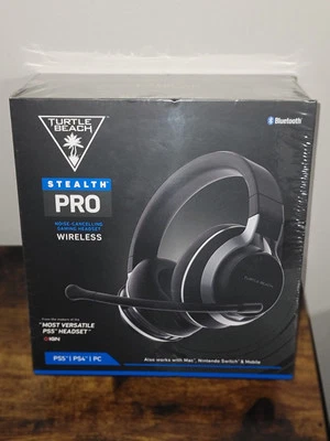Turtle Beach Stealth Pro Wireless PLAYSTATION Gaming Headset NEW - Image 1 of 4