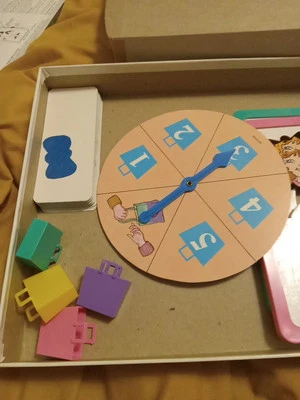 Rare LET'S GO SHOPPING Board Game Race Throuhg Mall 1990 Pressman Complete - Image 1 of 4