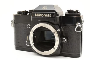 Nikon EL Black 35mm SLR Film Camera Body Japan 【AS IS】 4945 - Picture 1 of 14