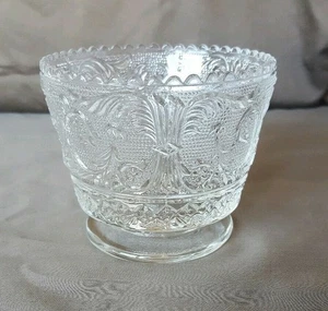 Duncan & Miller Sugar Bowl SANDWICH Open Footed 3 1/4" tall - Picture 1 of 8