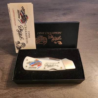 Dale Earnhardt Sr. Talheres Frost 1998 Daytona 500 Champion edição limitada  #7609 - Imagem 1 de 4