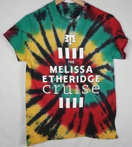 MELISSA ETHERIDGE CRUISE T SHIRT TEE REGGAE TIE DYE COLORS SIZE S SMALL - Picture 1 of 4