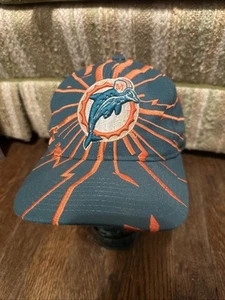 Vtg Starter Proline Miami Dolphins Shockwave Snapback Hat Cap Rare HTF 90s - Picture 1 of 10
