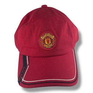 Manchester United Mütze offiziell Fußball verstellbar Riemen hinten rot - Bild 1 von 5