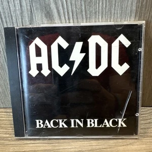 AC/DC - Back In Black (CD, 1980) ATLANTIC Records - Picture 1 of 4