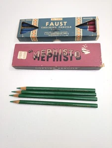 LOT OF 20 VTG. PECILS (10) Mephisto Copying 73B, (5) FAUST, (5) DIXON NOS - Picture 1 of 8