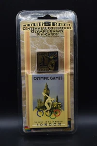 1996 Centennial Collection Olympic Games Pin - Card London 1948 NEW - Picture 1 of 4