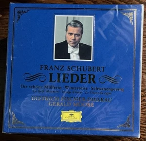 Schubert:  Lieder: Dietrich  Fischer-Dieskau, Gerald Moore DG 21 CD Box Set: New - Picture 1 of 5