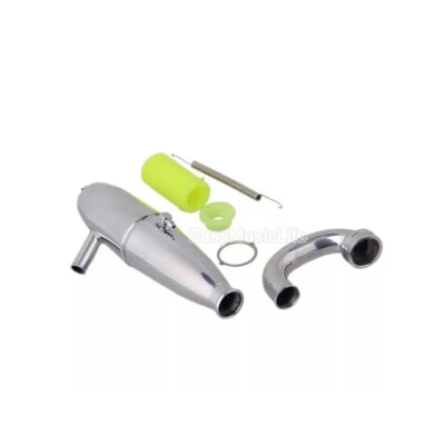 Upgrade Parts Exhaust Pipe Tubing Tuned Side Hand Spring for 1/8 Nitro Model Car - Image 1 of 4