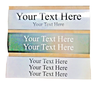 HANDMADE 2" X 8" NAME PLATE SIGN ENGRAVED FOR OFFICE DESK OR DOOR CUSTOM PERSONALIZED