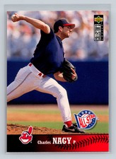 1997 Collector's Choice Baseball #89 Charles Nagy  All-Star Cleveland Indians