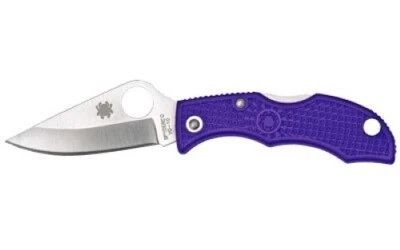 Spyderco, Ladybug 3, 1.94" Folding Knife, Clip Point, Plain Edge, VG (FVS005168) - Image 1 of 2