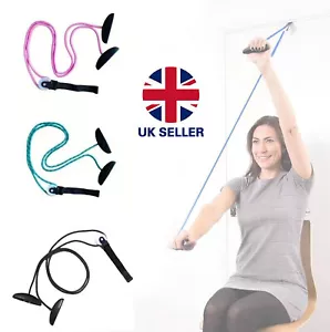 Shoulder Pulley Over the Door Therapy Exercise Pulley Cervical Spine Exerciser - Picture 1 of 21