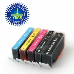 5PK 280 Ink Cartridge For Canon PGI-280XXL CLI-281XXL PIXMA TR7520 TS9120 TR8520 - Picture 1 of 7