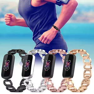 Stainless Steel Wrist Watch Band Strap Bracelet For Fitbit Luxe/Special Edition - Picture 1 of 26