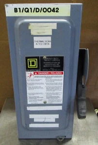 HU361 Square D Safety HD Sicherheitsschalter NICHT SCHMELZBAR HD 30A 3-polig 600vac/600vdc S5 - Bild 1 von 14